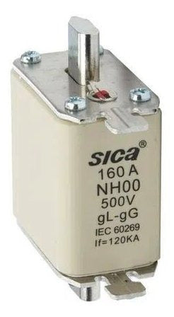 Pack of 3 NH Fuse Size 00 by Sica 125A 160A 3
