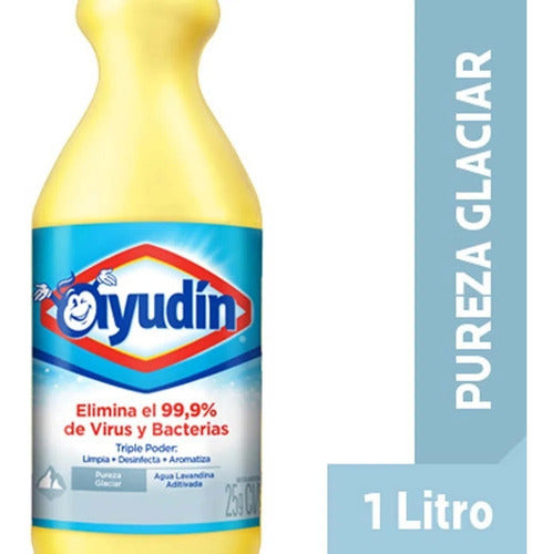 Ayudín Triple Poder Aromatiza Pureza Glaciar X1 L 0