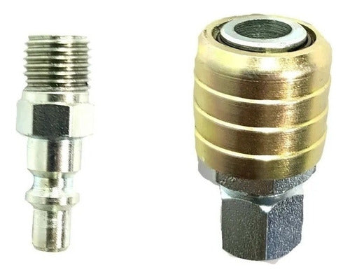 Quick Coupler 1/4 with Pin and Bemar Tip 1
