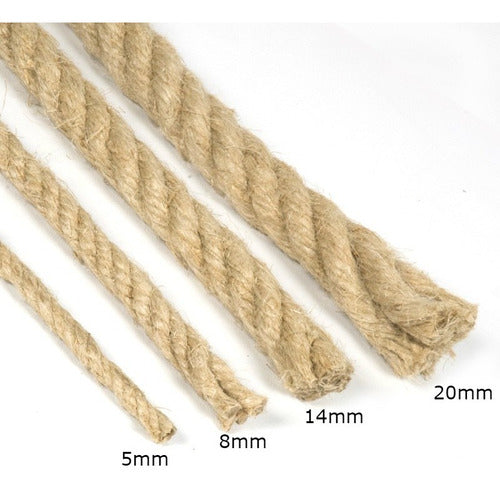 Premium Quality 10mm Sisal Rope Cord 10 Meters 1