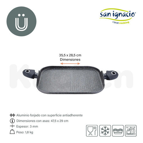 San Ignacio Non-Stick Forged Aluminum Griddle 1