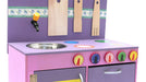 Lala Didáctico Pink Kitchen Playset with Sink 2