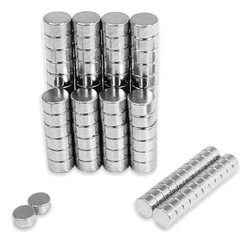 Kit 20 Unidades Imãs Neodímio Performance Super Forte 8x3mm 0