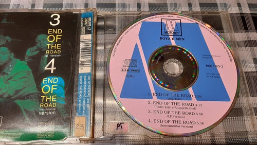 Boys Ll Men - End Of The Road - Cd Single Importado Detalle 1