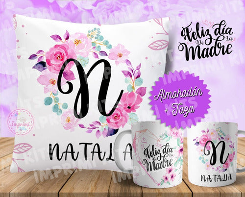 Plantillas Día De La Madre Tazas Y Almohadones Sublimar #2 6