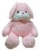 Giant 90cm Pink Rabbit Plush with Bow 0