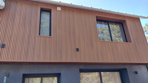 Revestimiento Wpc Para Exterior Alta Calidad Simil Madera 4