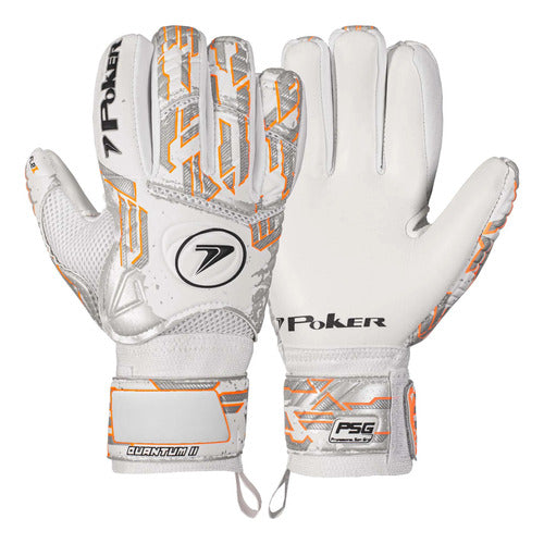 Poker Guantes Profesionales Futbol Quantum II 0