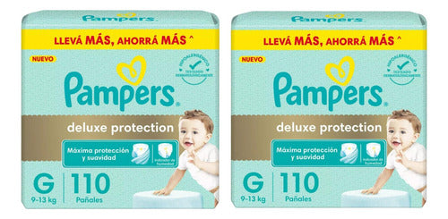 Pampers Deluxe Protection 2 Pack 0