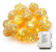 Globe Rattan Bola Cuerda Luces, Goodia 13.8feet 40 Led 0