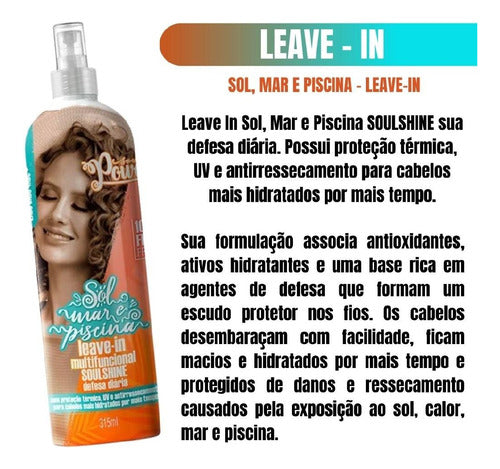 Soul Power Leave In Spray Soulshine Sol Mar Piscina Curly 1