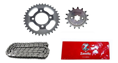 Zanella Kit Transmision Zb Due 110 Original El Tala 0