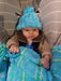 LAOTONG TEJIDOS ARTESANALES Winter Wool Infant Cap and Blanket Set 1