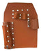 HEYSTOCK Dark Brown Leather Tool Belt Kit with Military Belt 1