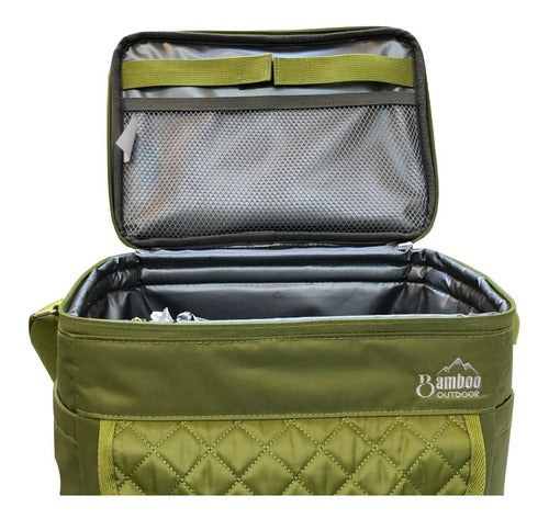 Bamboo Bolso Termico Gardiner 20 Latas Color Verde 1