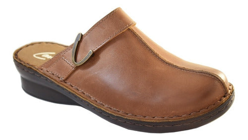 Cavatini Comfort Leather Clog for Women New Amel in Pinkerton 1