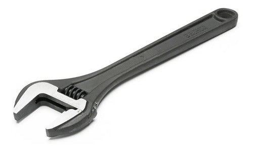 Adjustable French Phosphatized Wrench 10 Inches Bremen 6633 0