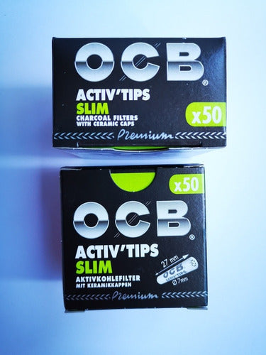 OCB Active Charcoal Filters X50 Slim OCB Units 6