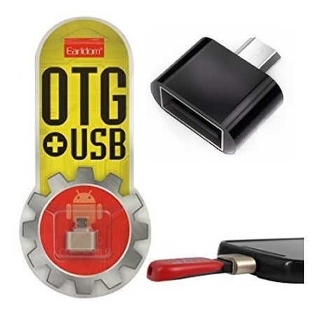 OTG Micro USB Male to USB 2.0 Female Adapter Connector 3