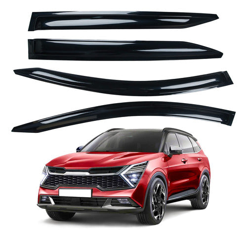 Auxko Protector De Lluvia De Ventana Para Kia Sportage 2023 0