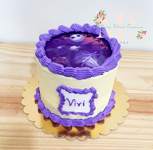 Customized Artisanal 10-Inch Cake for Birthdays, Weddings, Sweet 15, Christenings, or Communion 8