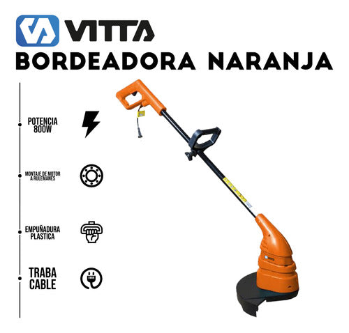 Vitta Bordeadora 800W Naranja - 220V 1