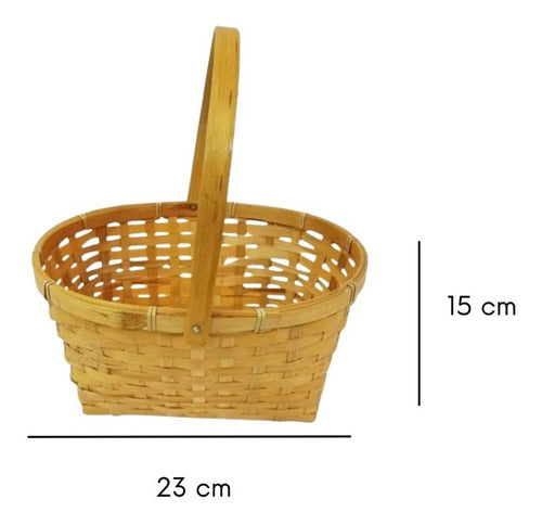 Form Natural Picnic Basket with Handle 1