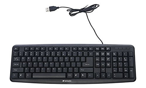 Verbatim Slimline Keyboard - Wired with USB Accessibility 0