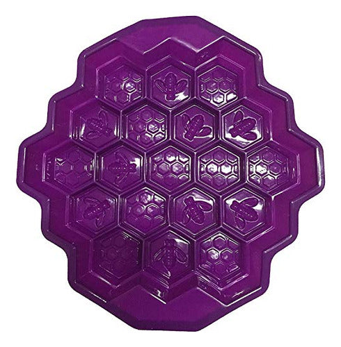 Eoocvt Agileshop Honeycomb Cake Mold Silicone Chocolate Flexible Mold 1