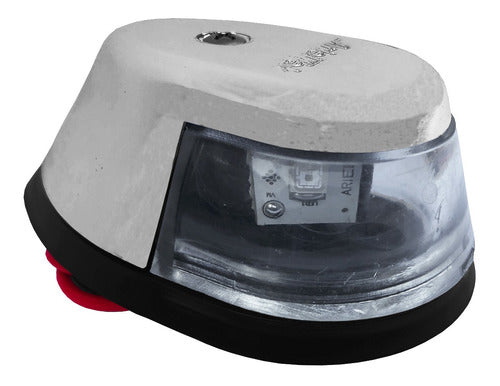 Luz Led Bicolor Proa Bombordo Boroeste Cromado Barco Lancha 0