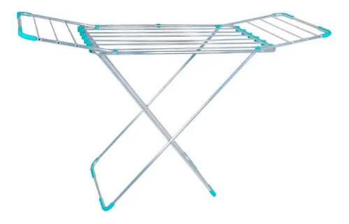 Mor Folding Aluminum Clothes Drying Rack with Extensions 1