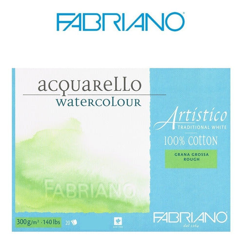 Bloco Fabriano Artistico Rough 300g/m2 35,5x51 15 Fls 1