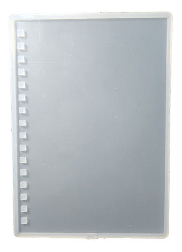 Silicone Mold for A5 Simple Notebook Cover for Binding with Resin - Molde Silicona Tapa A5 Simple Para Anillado Cuaderno Resina