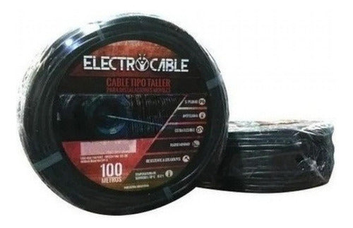 Electrocable TPR 2x1mm Workshop Cable Roll 100 Mts 0