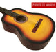 Classical Creole Guitar by Romulo Garcia CG100 with Red Finish + Case 31