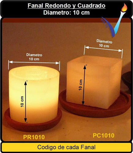 PR1010 - 1 Round Lantern 10x10cm Maximum Brightness 3