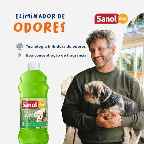 Elimina Odor Sanol Herbal 2l 5