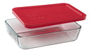 Pyrex Glass Baking Dish with Lid 750ml | Oven Freezer Safe 0