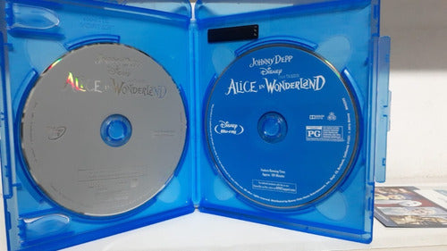 Blu-ray + Dvd -- Alice In Wonderland 1