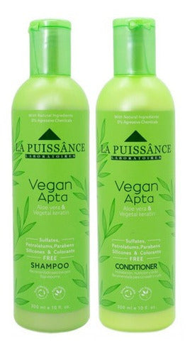 La Puissance Vegan Apta Shampoo + Conditioner Set 0