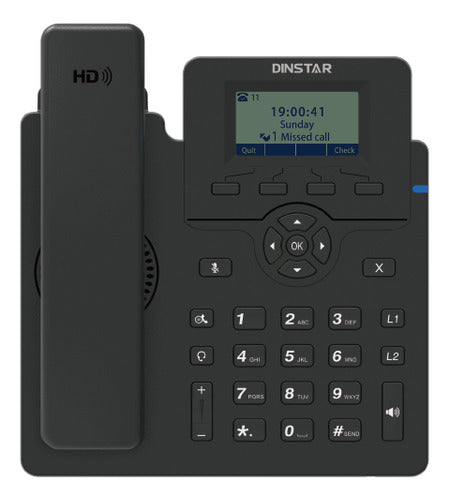 Telefone Ip Dinstar 2 Sip Poe C60sp 1