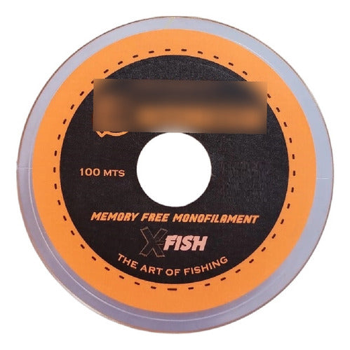 X-Fish Amnesia Fishing Line 100mts Low Memory 0.35mm 4