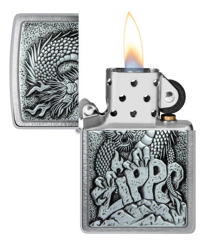 Zippo 48902 Ferocious Dragon Original Lighter with Lifetime Warranty 5