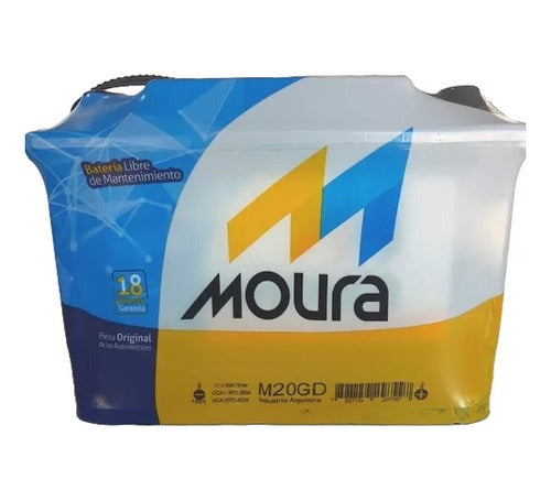 Moura Original 12x65 Reinforced Battery 0