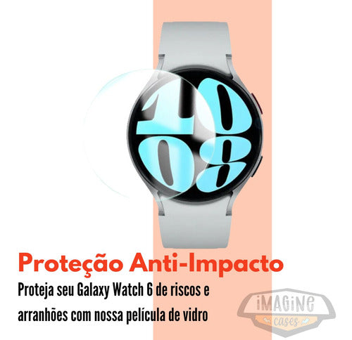 Combo 2 Película Vidro Anti Impacto Para Galaxy Watch 6 44mm 1