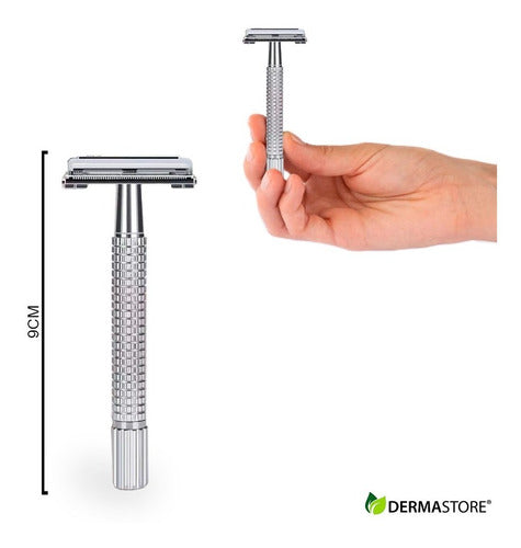 DERMASTORE Reusable Sustainable Facial Shaving Machine with Case 1