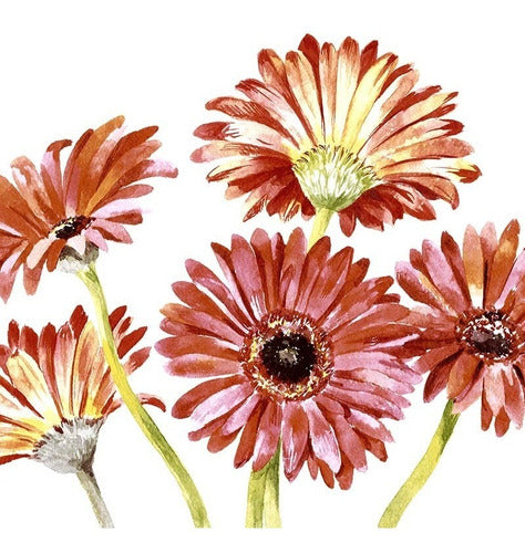 Paper Design Servilletas Paper Design Gerbera Art 33x33 Cms 0