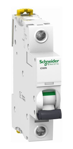 Schneider Electric iC60N 1x10A 6kA C-Curve Circuit Breaker 1