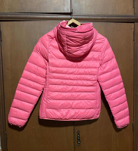 Campera Puffer. Color Rosa. Talle M. 1