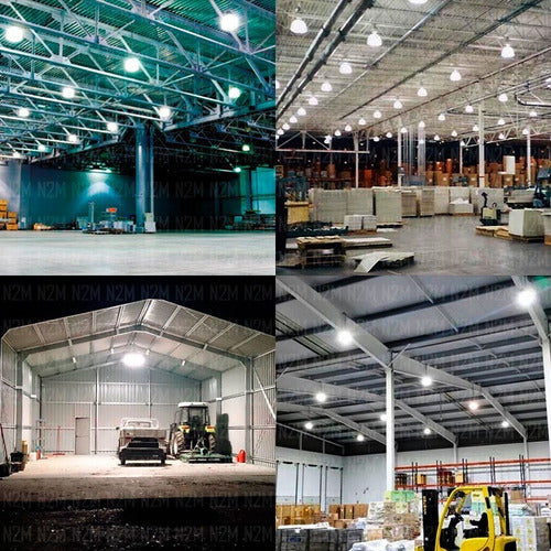 Buenos Aires LED Lampara Led Galponera 30W Rosca E27 Foco Industrial Mfull 5